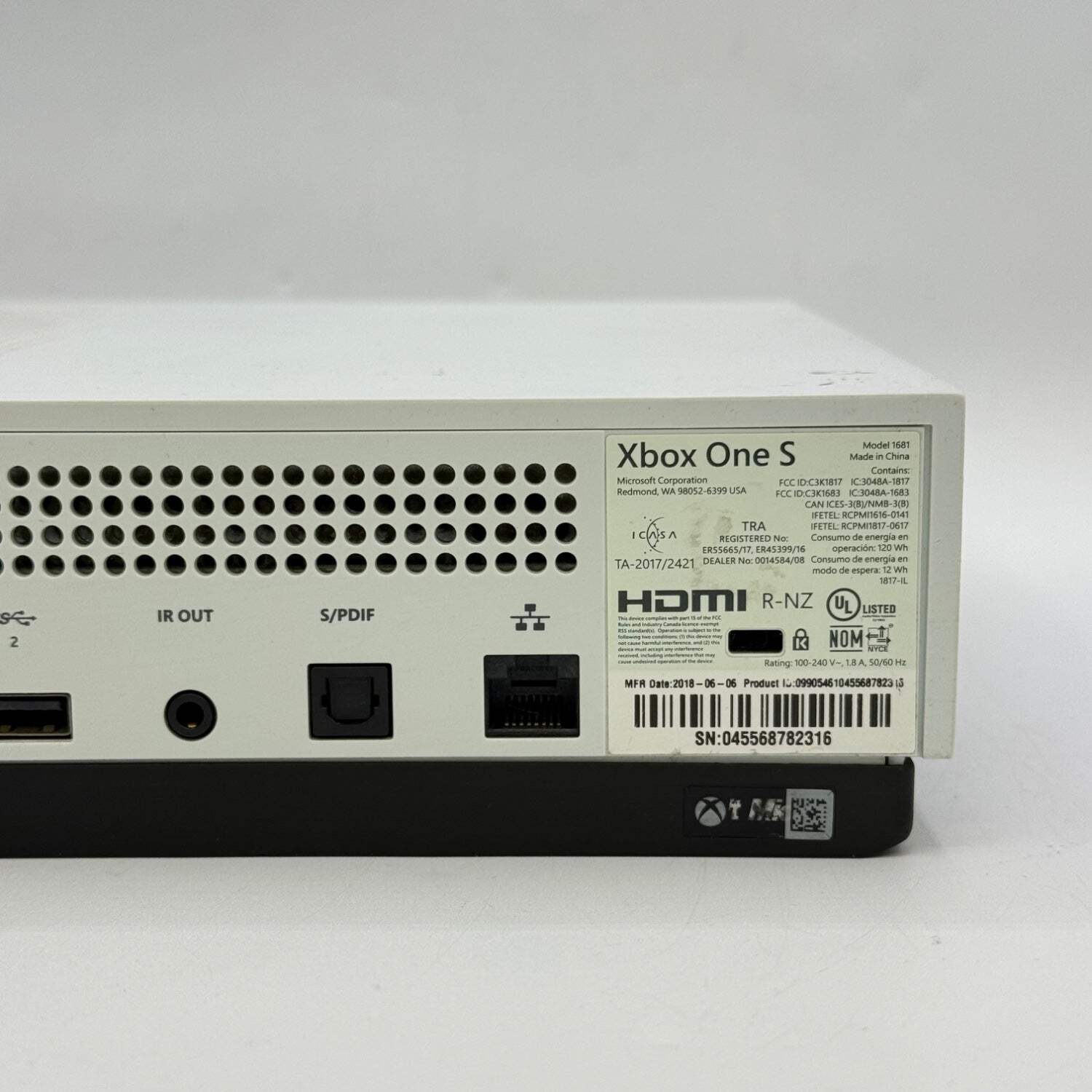 Microsoft Xbox One S 2TB Console Gaming System White 1681