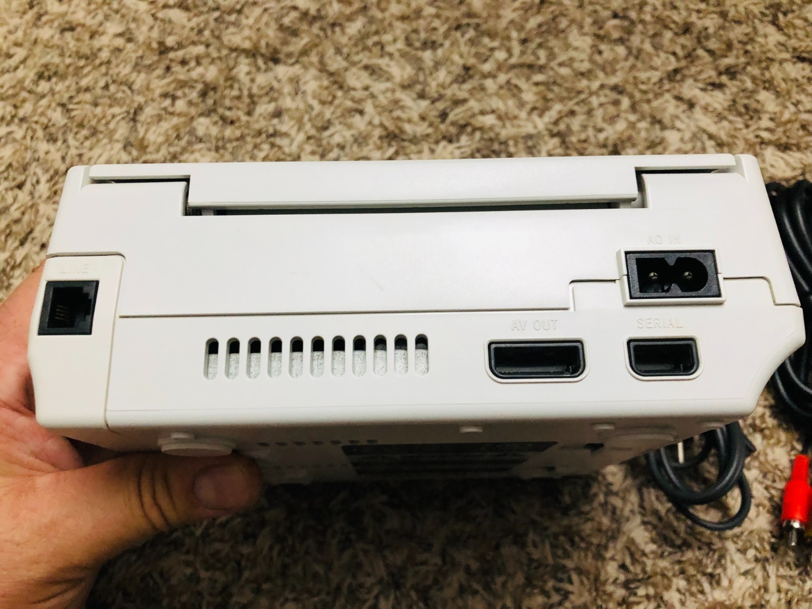 Sega Dreamcast Console System HKT-3020 With 2 Controllers & Memory Card TESTED3!