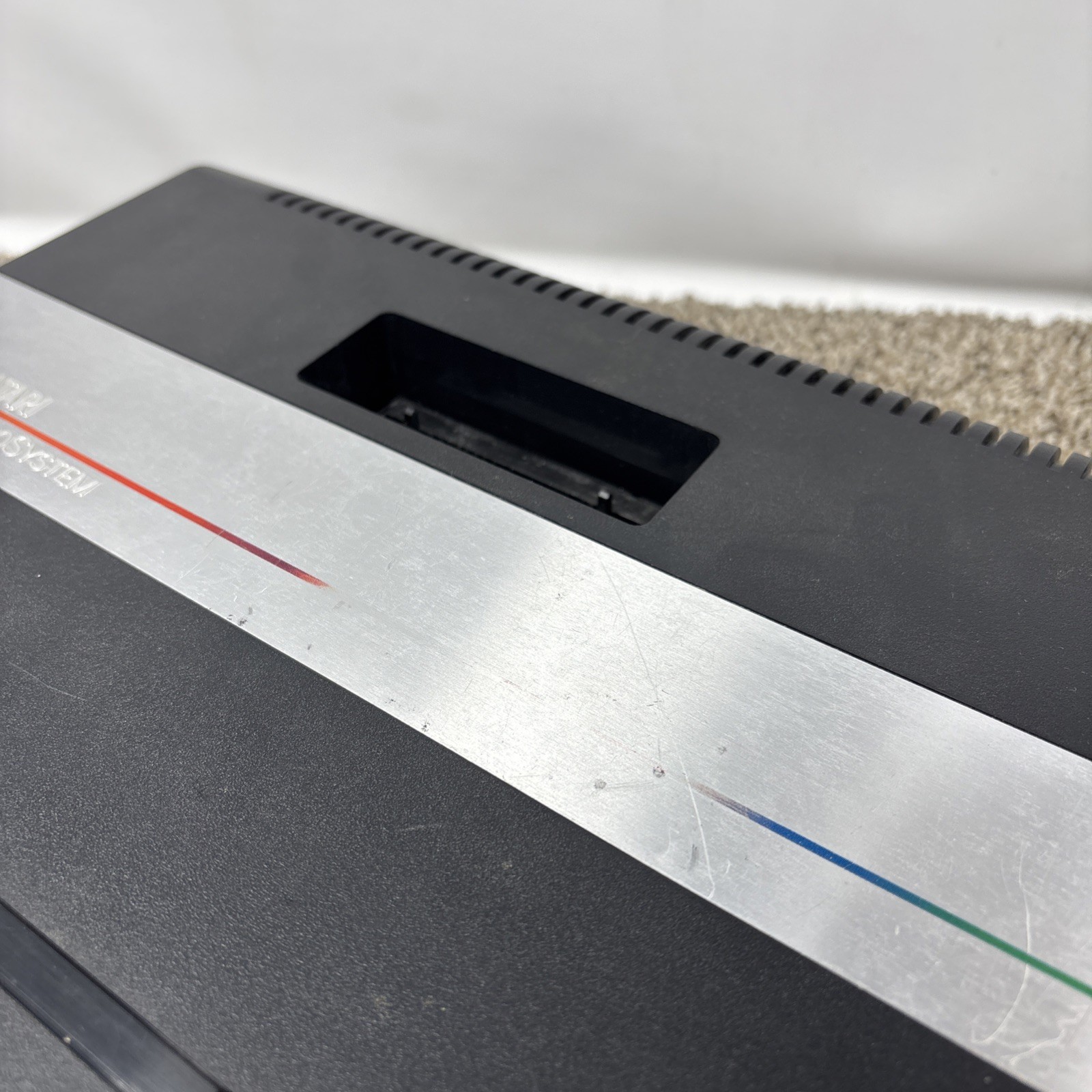 Atari 7800 Video Game Console With Controller Game TESTED New Power Supply
