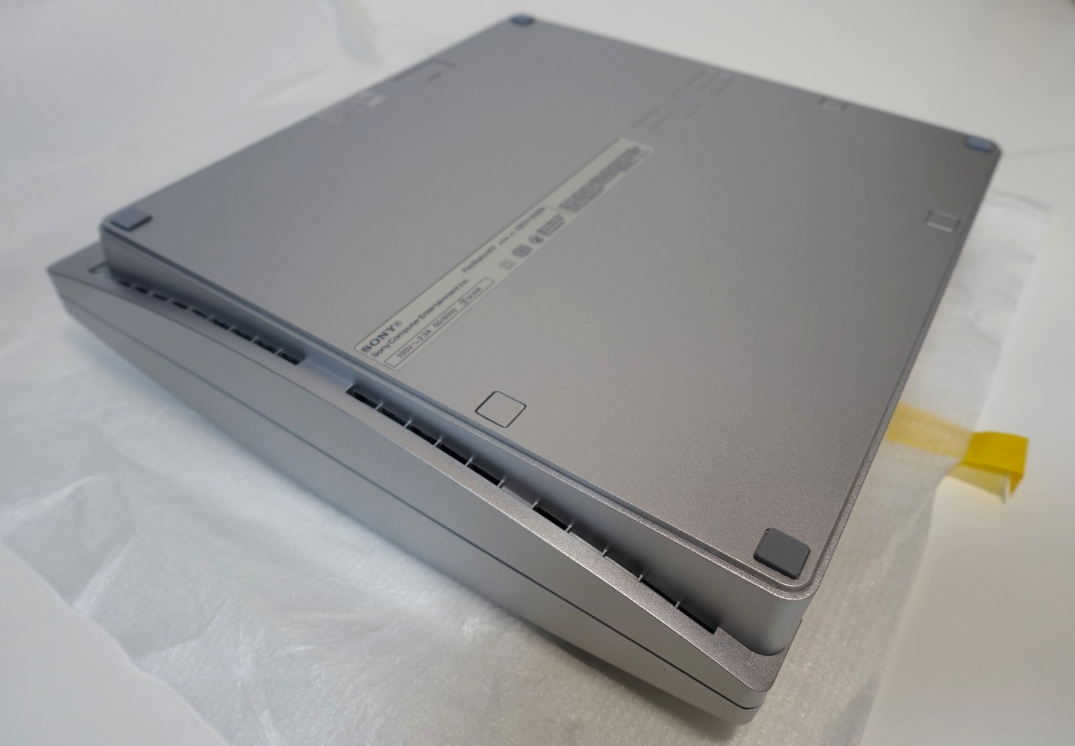 NEW SONY PlayStation 3 PS3 CECH-2500B satin silver Console 320GB Box F/S