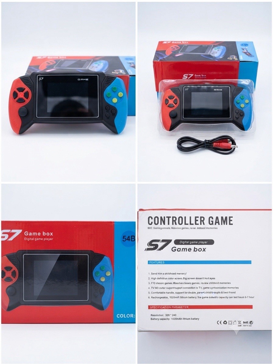 S7 Game Box Handheld Console – Retro Controller Game – TV Out MSRP $99.99