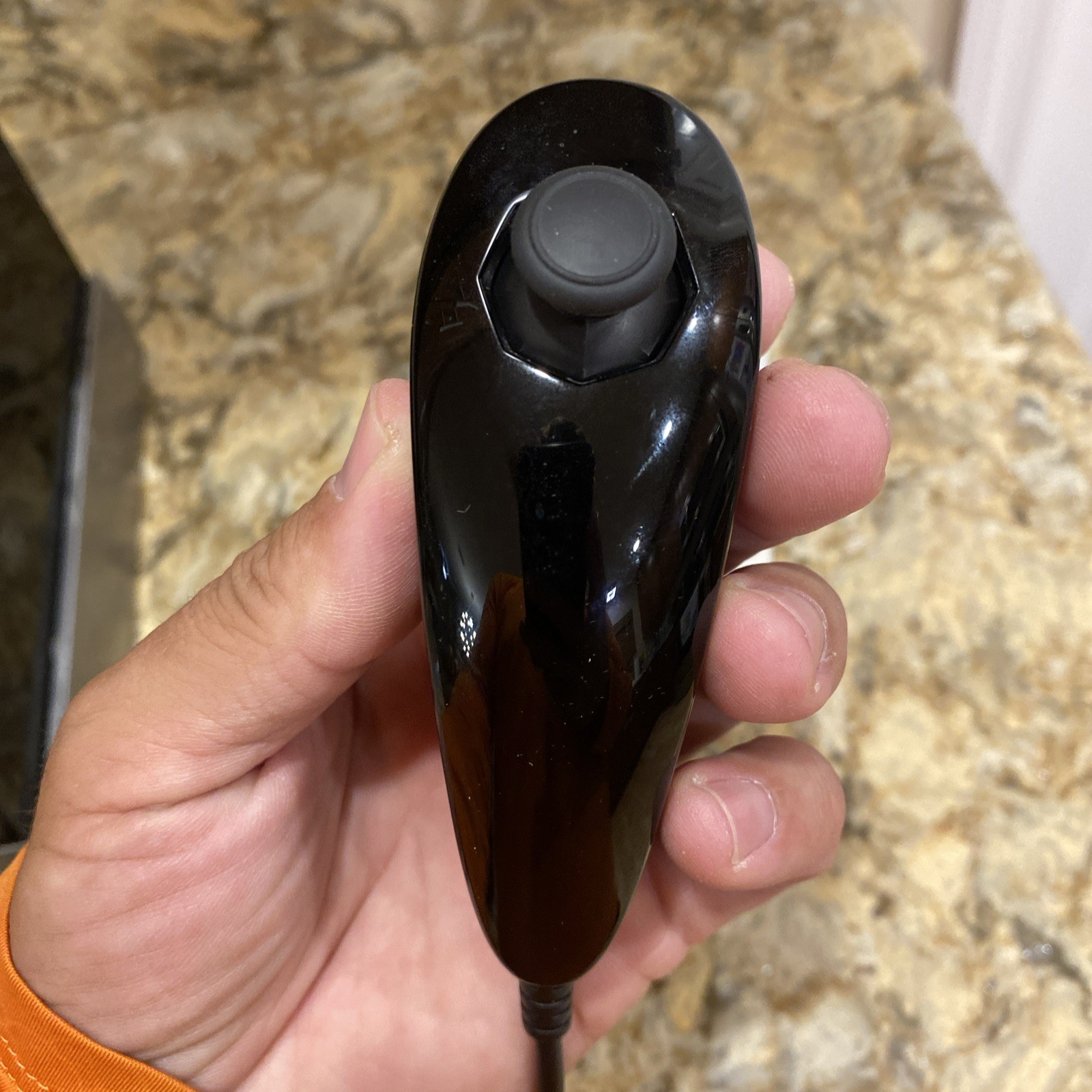 Nintendo Wii Sports Black Console RVL-001 Sensor Bar Wiimote Nunchuck Remote
