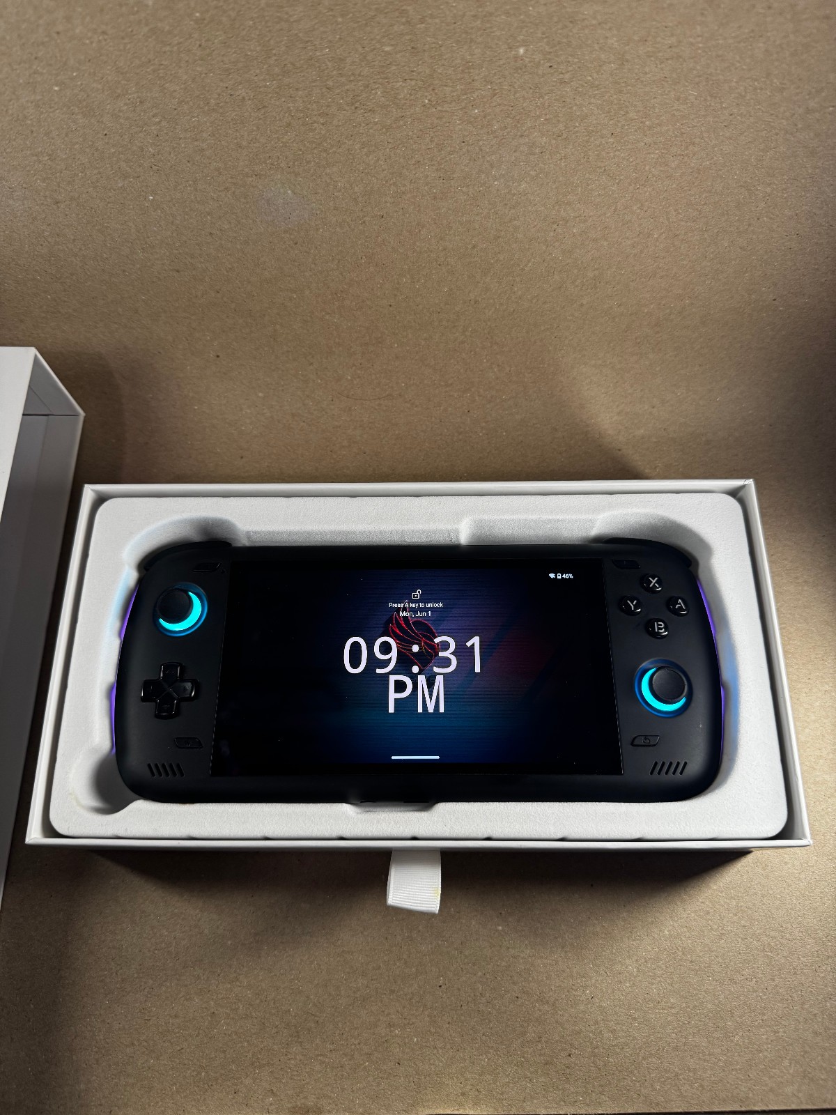 Ayn Odin 2 Pro Black, 12GB RAM, 256GB with 512 Samsung EVO sd card