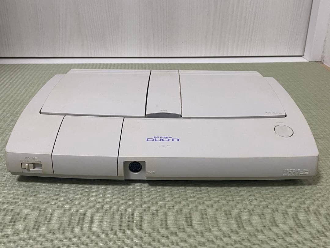PC Engine DUO-R Console White Retro Game NEC Japan Used Working JP F/S