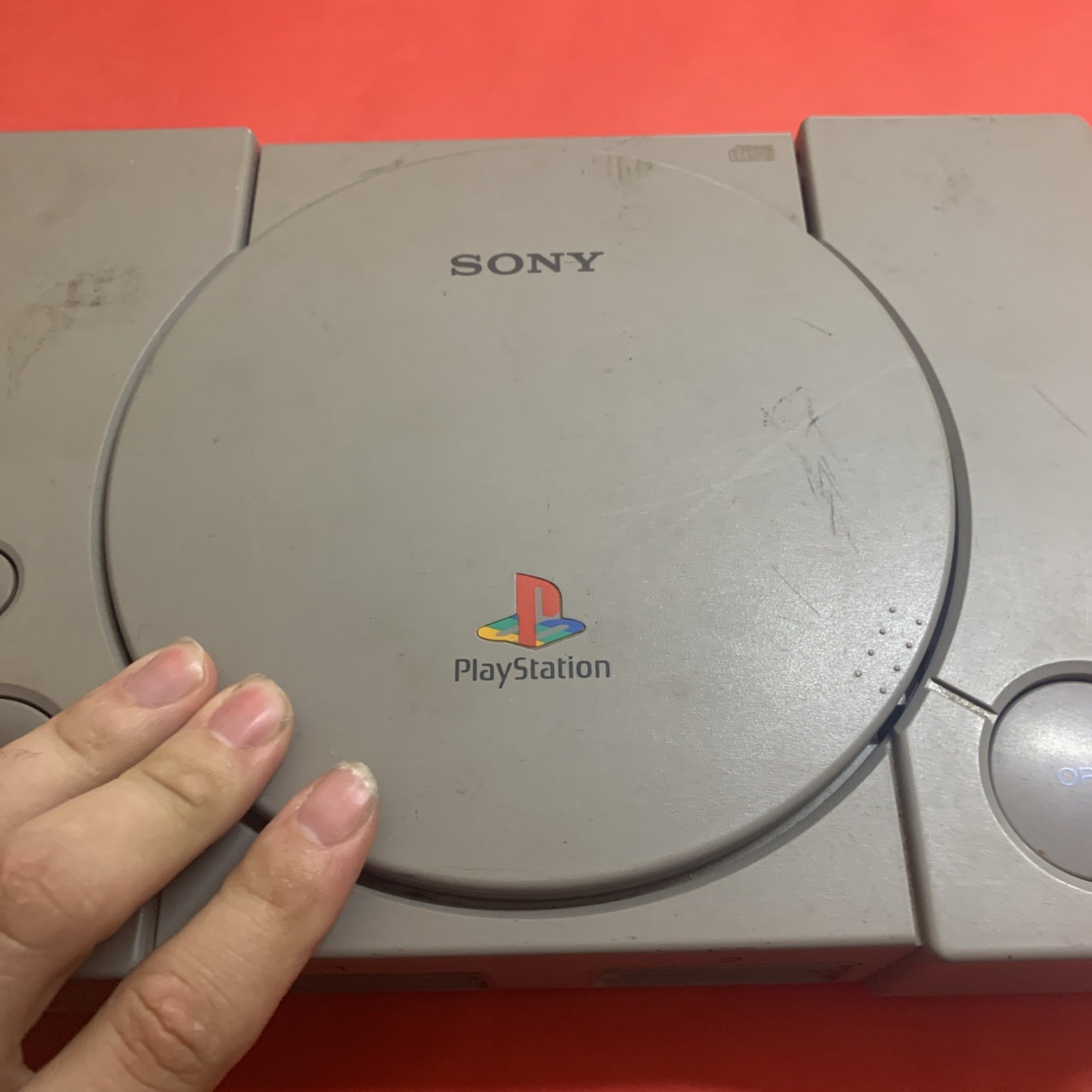 Playstation 1 For Parts – Untested – Console Only PS1 No Cords Or Controllers