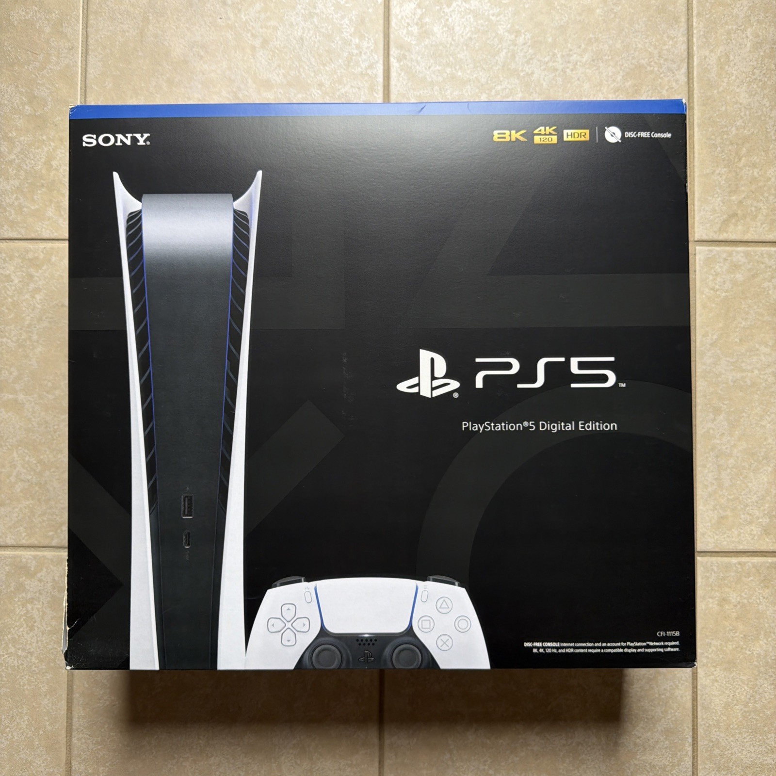 Sony PS5 Digital Edition Console – White