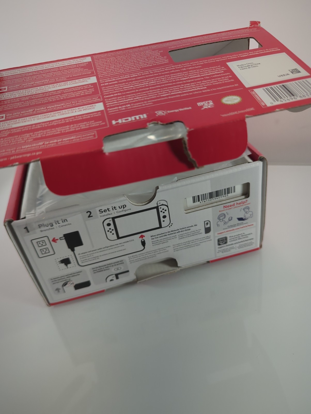 Nintendo Switch OLED Box Only + Bags+Wristbands+Trays – Console Not Included