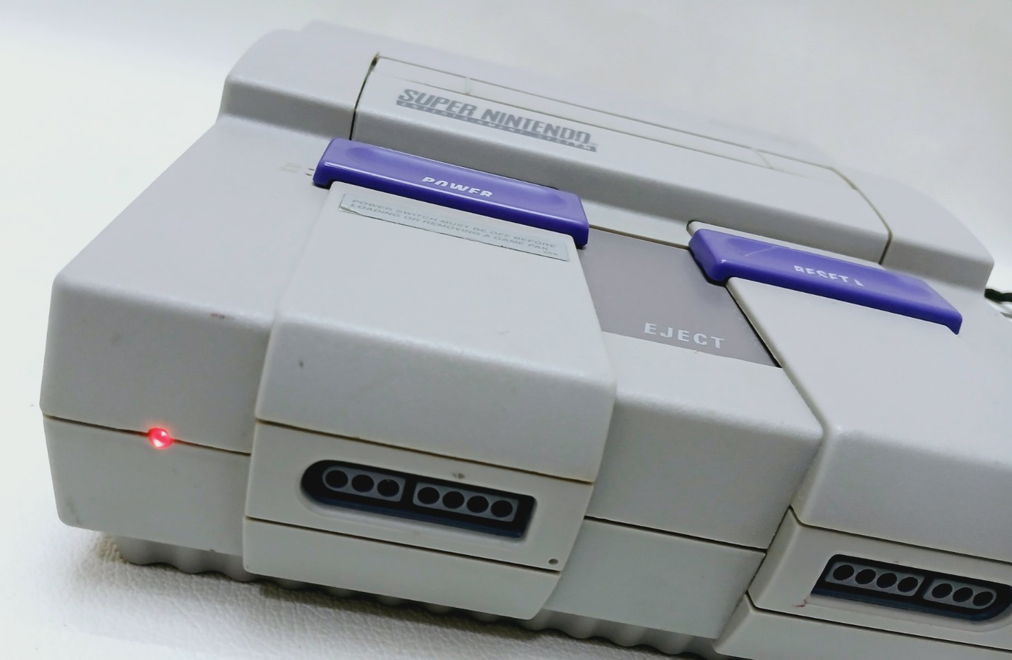 Super Nintendo Entertainment System SNES Console SNS-001 for parts