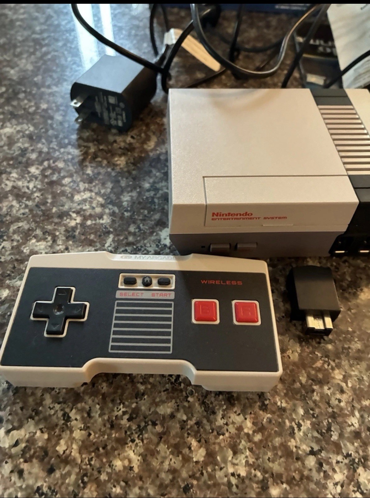 Nintendo NES Mini Classic Edition Console White/Gray With wireless controller