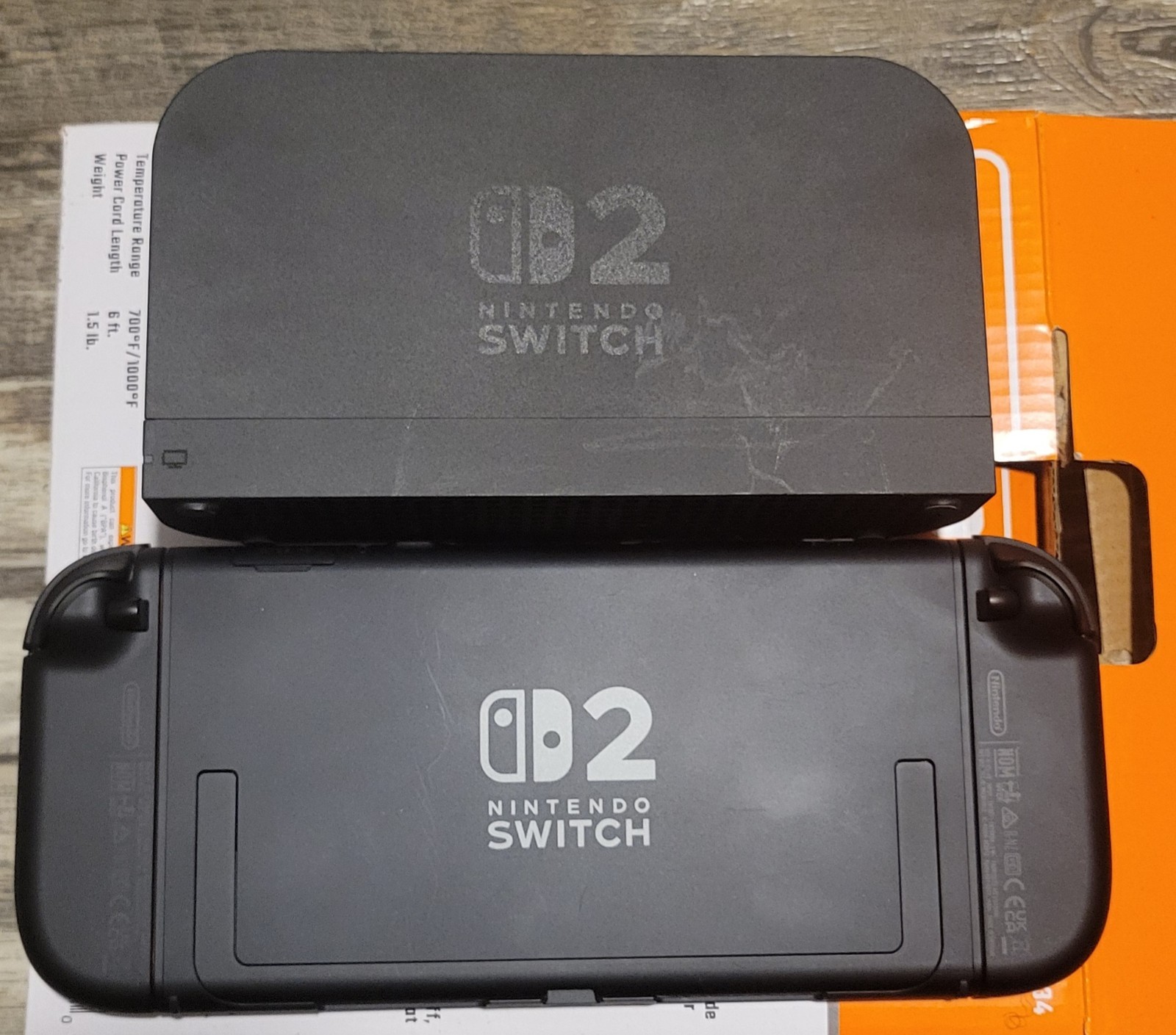 Nintendo Switch 2 with Extra Controller Original Box And Assassin’s Creed 3