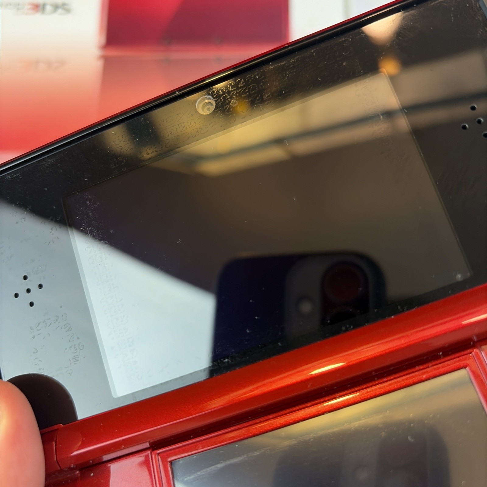 Nintendo 3DS Handheld System (CIB) – Flame Red US Model Complete Box CIB