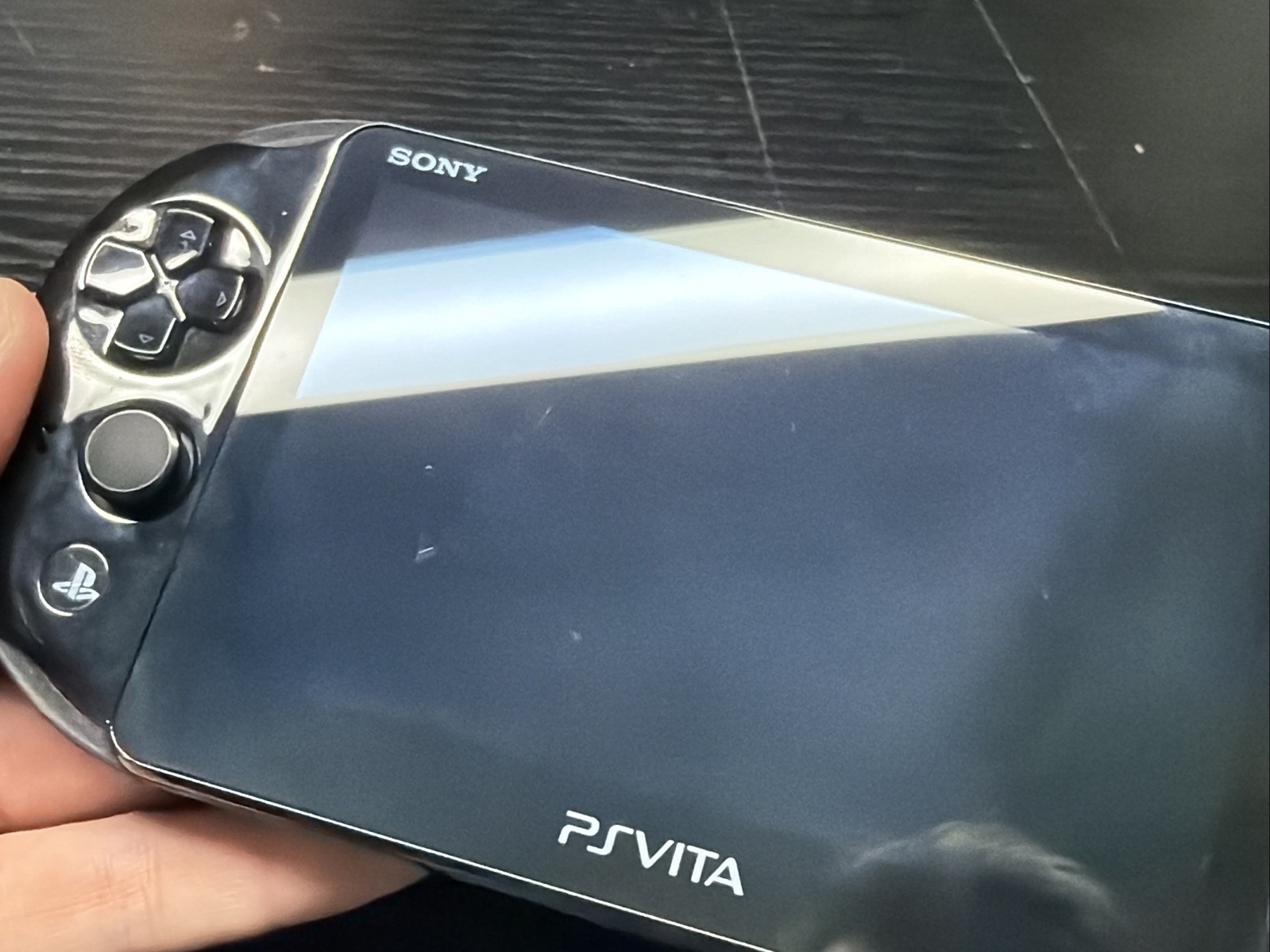 Sony PlayStation Vita Slim PS VITA PCH-2001 Black Console Tested Working W/ 8gb