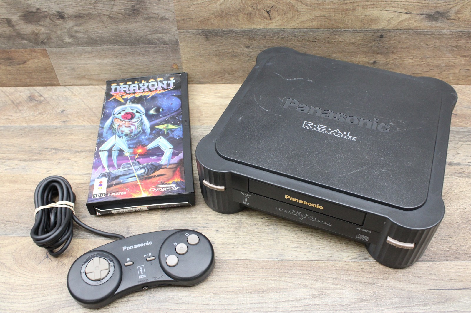 Panasonic FZ-1 Real 3DO Black Console Bundle | 1 Controller | Works Great