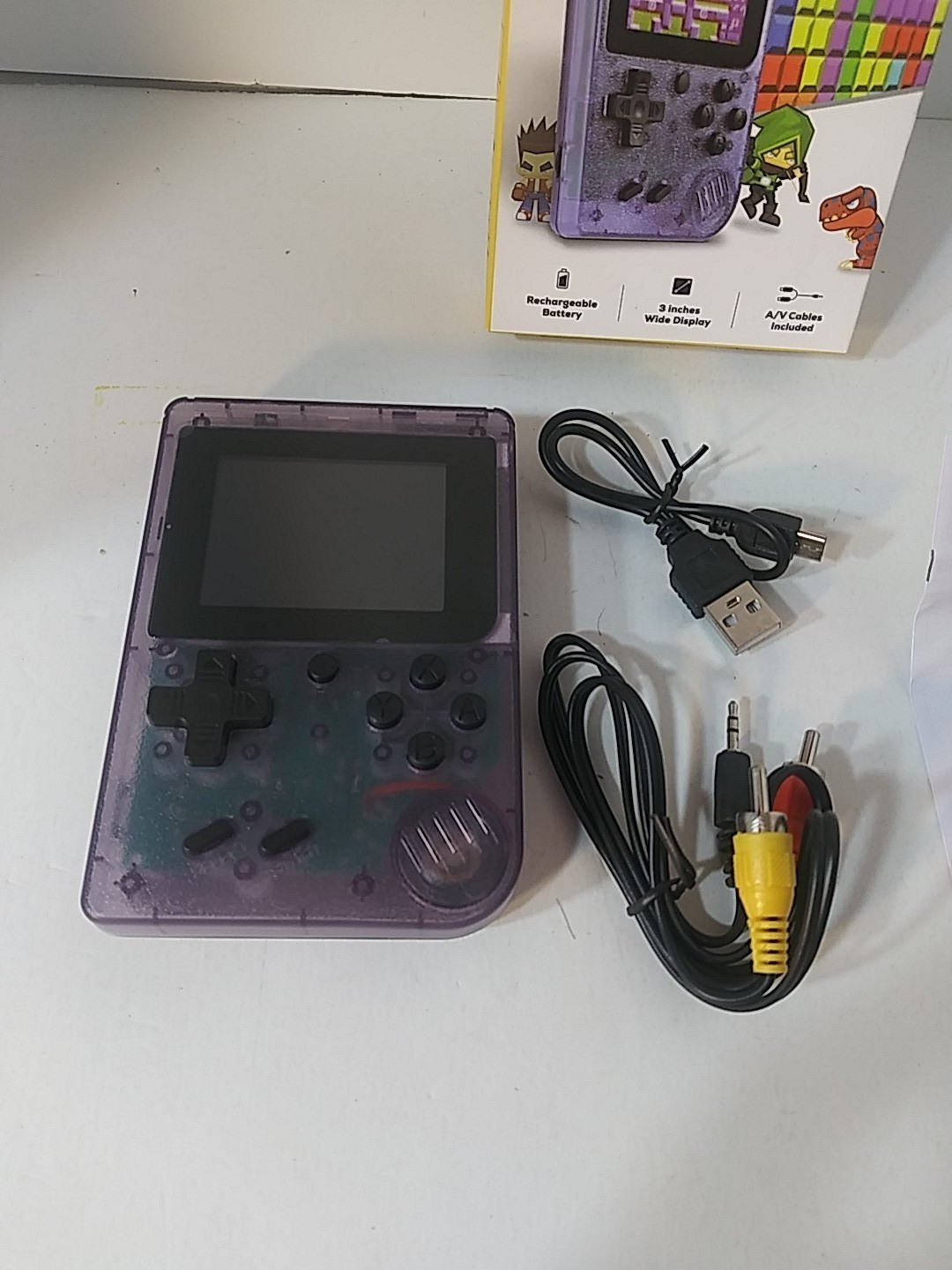 Merkury Innovations Arcade Fun Portable Game Console 200 Games