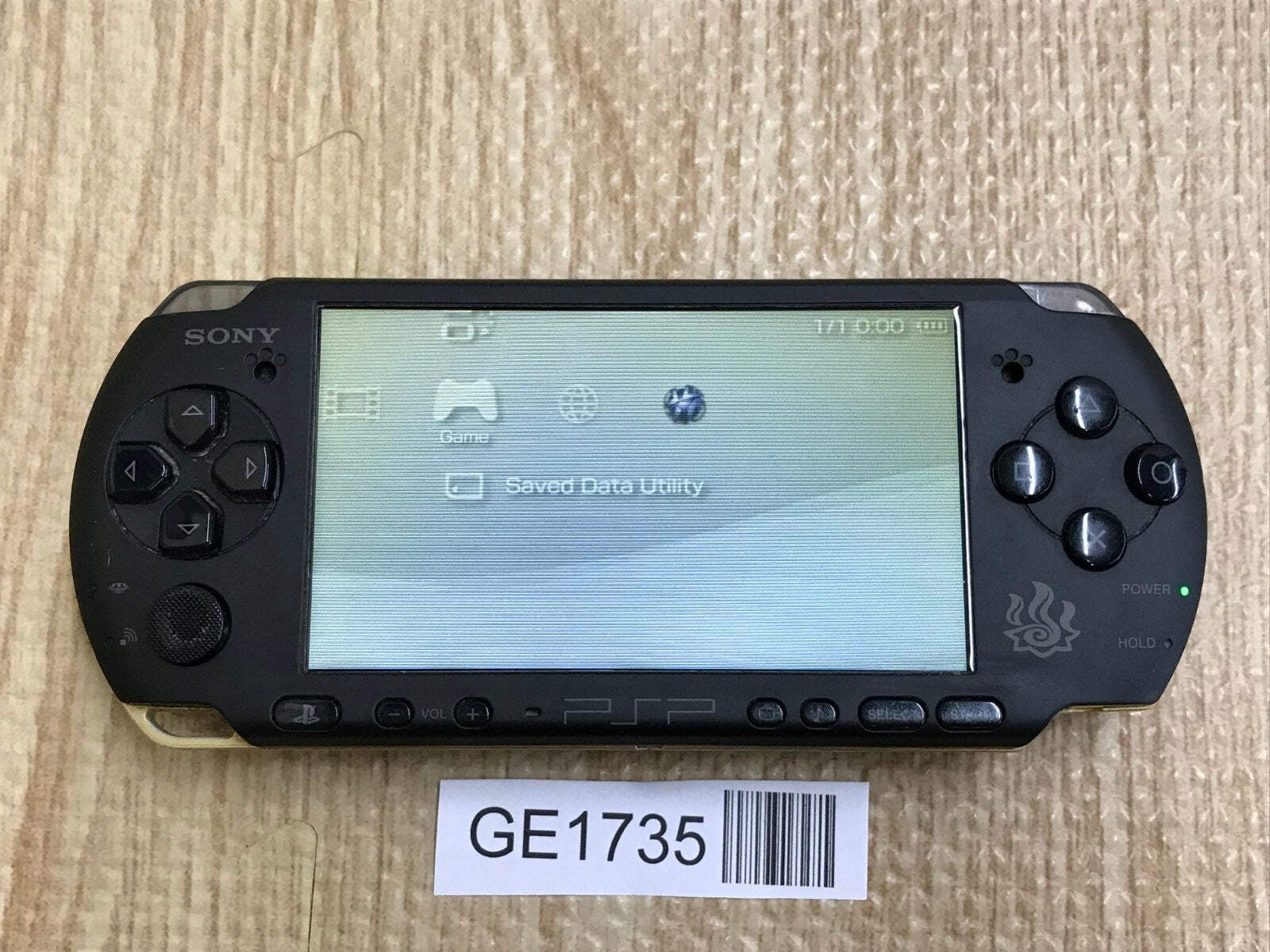 PSP-3000 MONSTER HUNTER 3RD Ver. Console Japan – With Defects GE1735