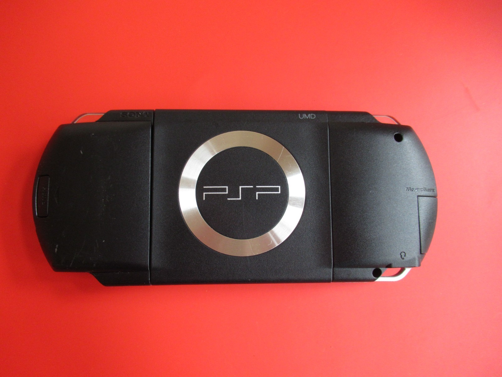 PSP 1000 Piano Black w/ Ark-4 USB power/data HQ battery 32gb, WORKING