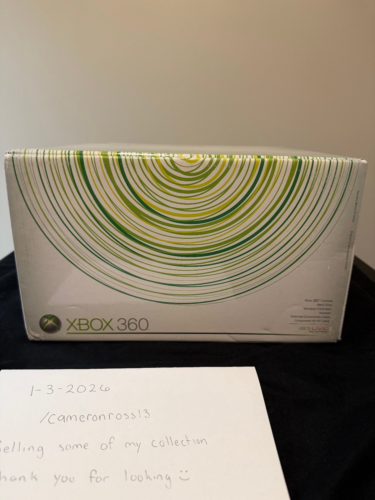 Rare Sealed 2005 Xbox 360 Console (Blades Dashboard) Clean