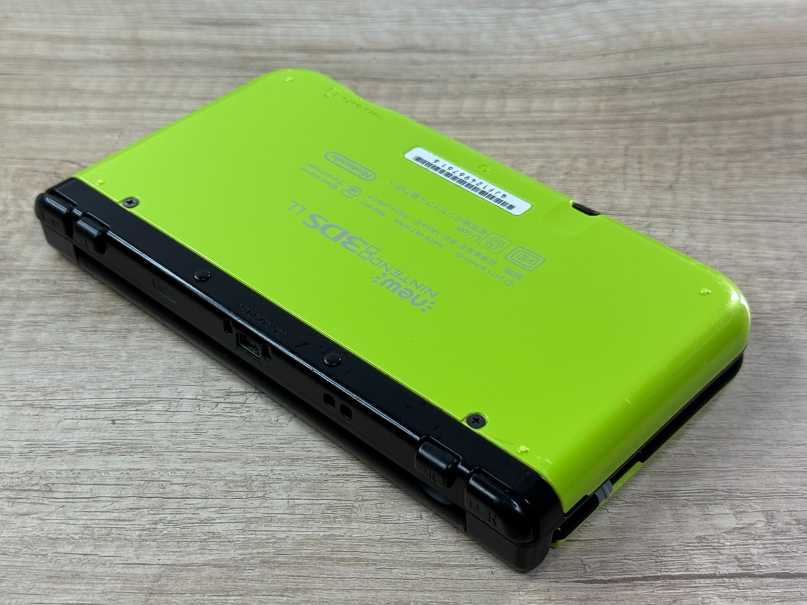 Nintendo New 3DS XL Lime Black Console Tested Japan ver D6034