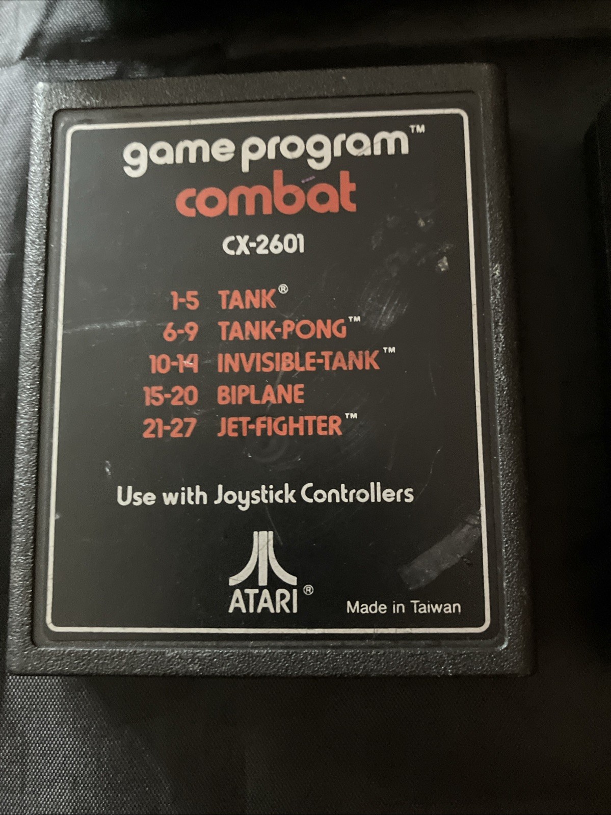 Atari 2600 Jr. Game System Console ONLY Retro Rainbow w/ 3 Games – Untested