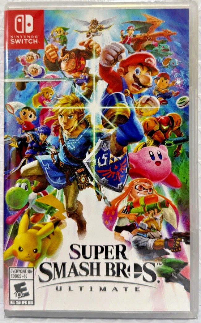 Super Smash Bros. Ultimate Switch Brand New Game Special (US 2018 Action)