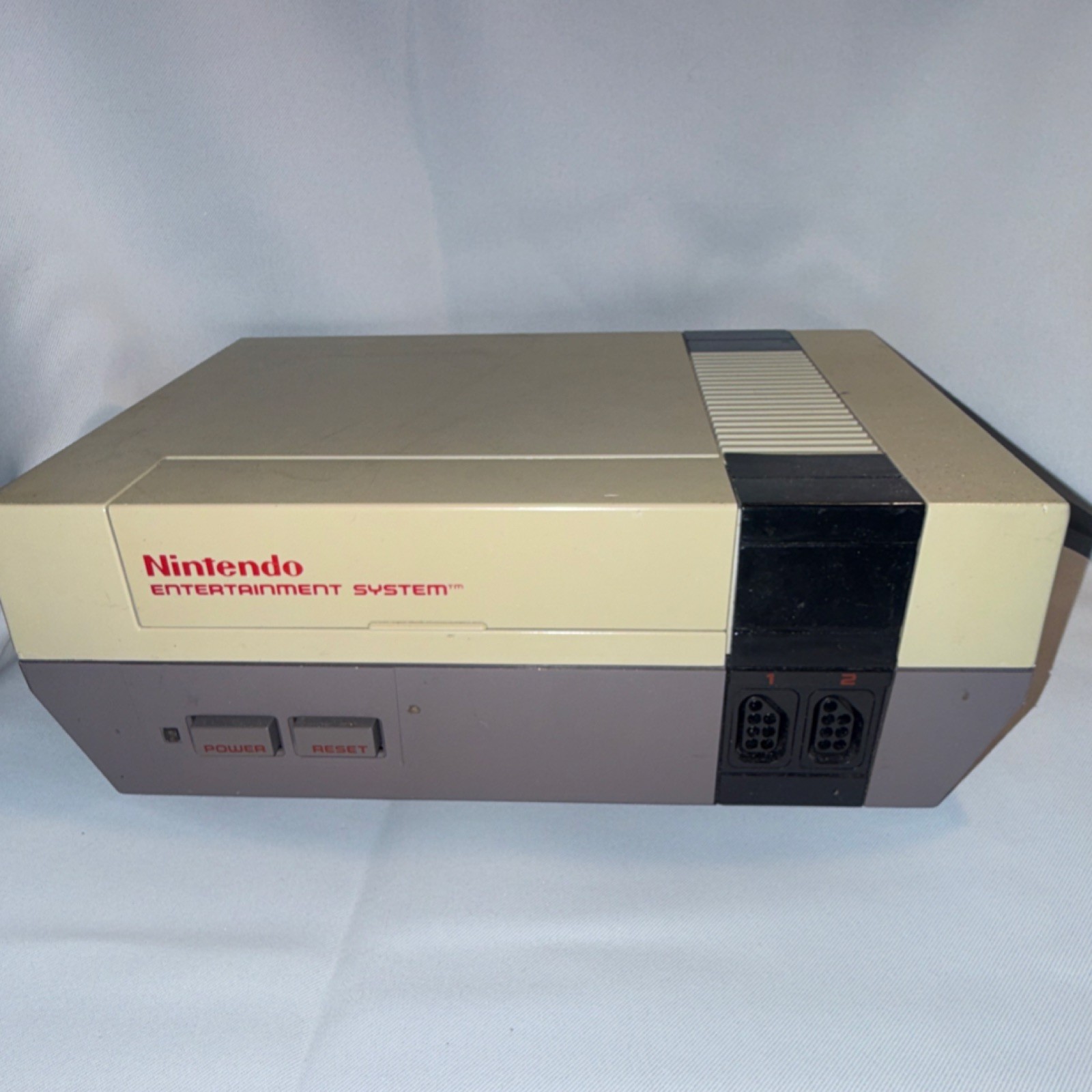 Nintendo Entertainment System NES-001 Console Gray/Beige RF Composite RCA