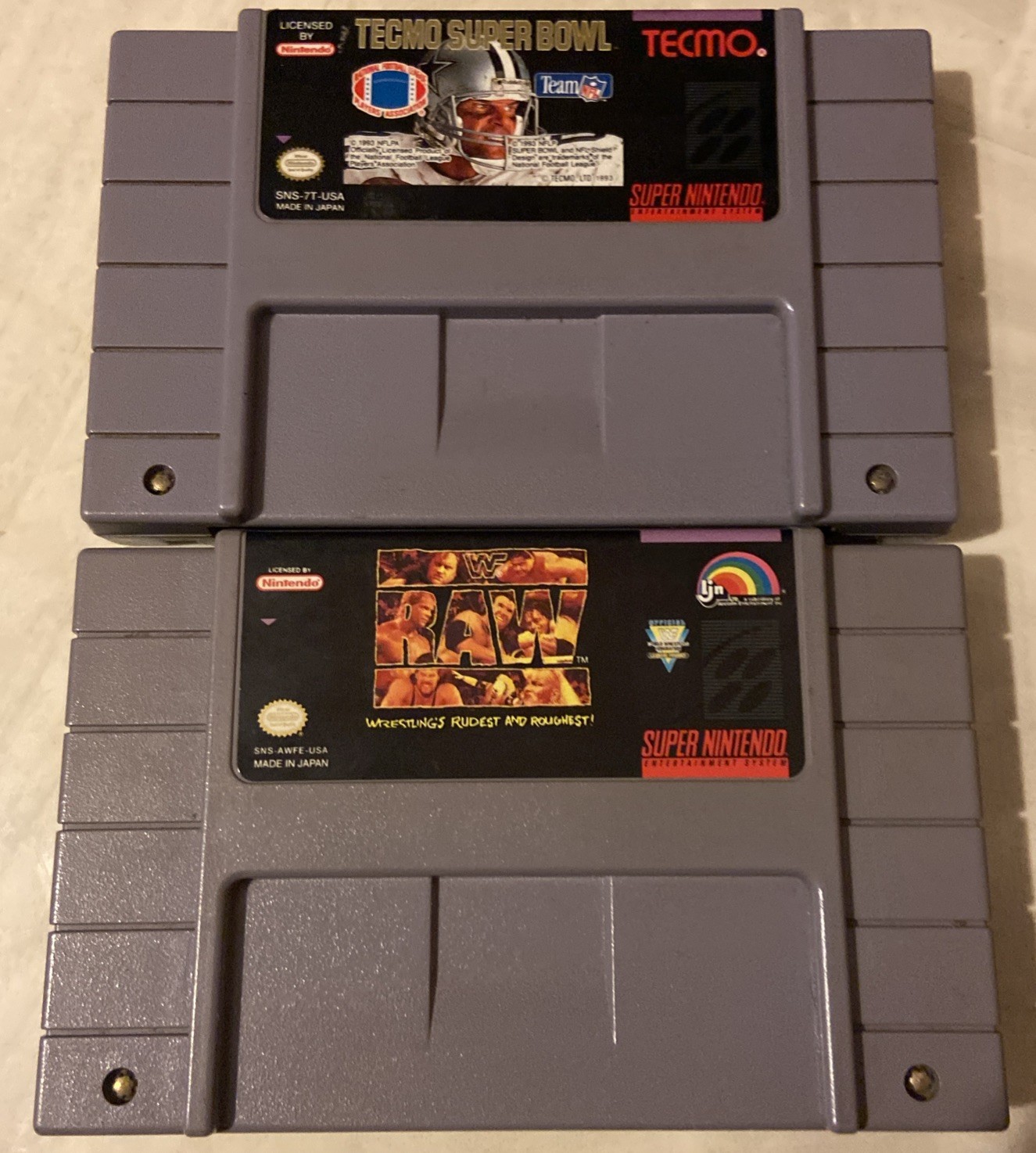SNES Super Nintendo Console With 2 Controllers, Cords & Games – READ DESCRIPTION