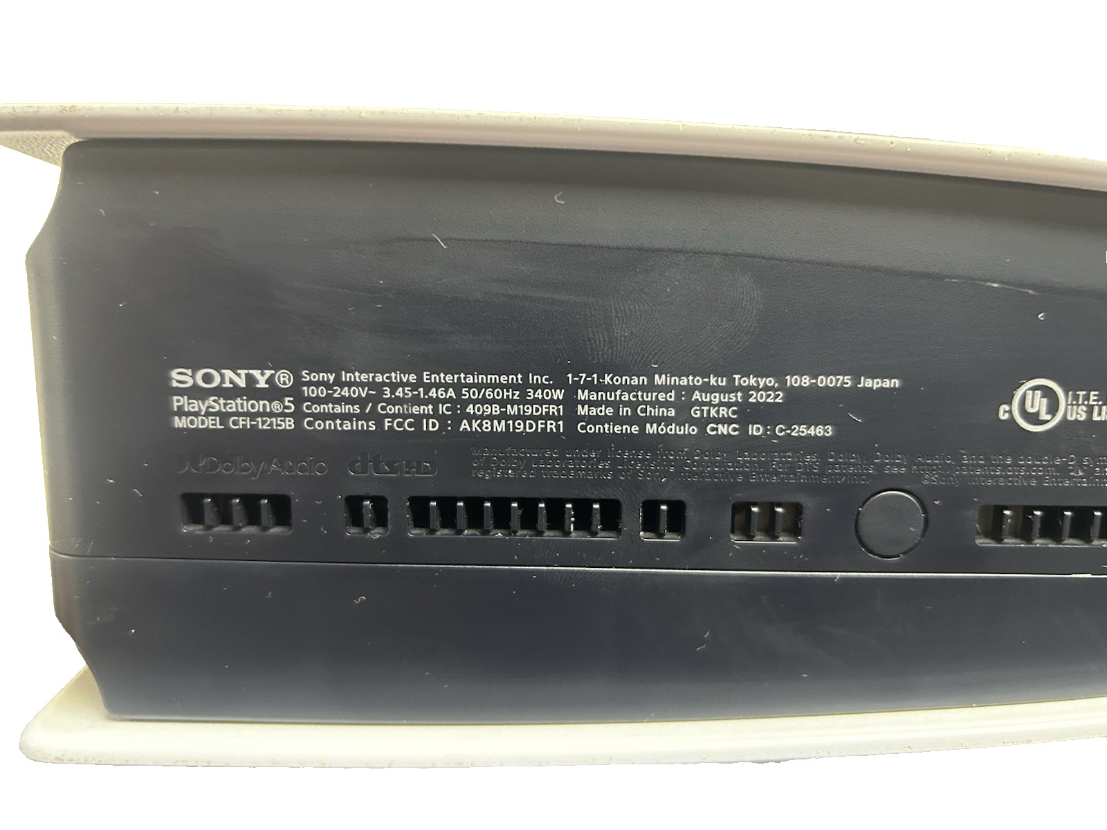Sony PS5 Digital Edition Console – White Cfi1215-B