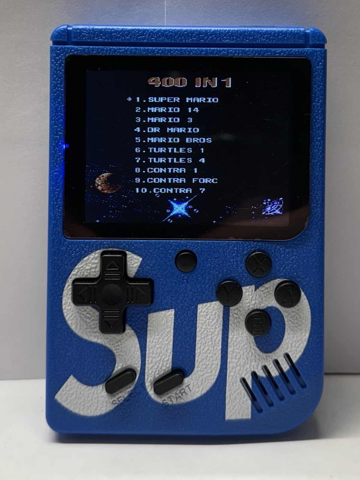 Game Box Handheld Console Blue