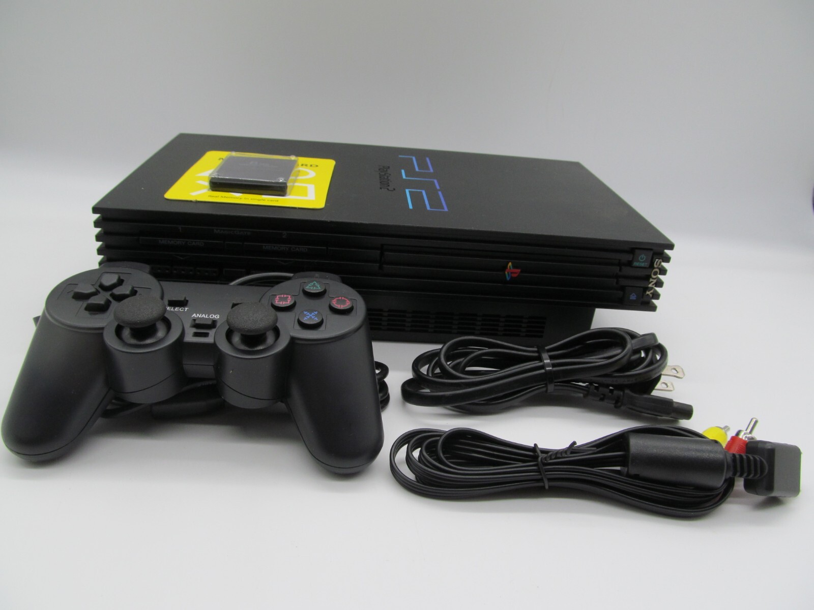 Sony Playstation 2 Console PS2 FAT with BRAND NEW wireless controller