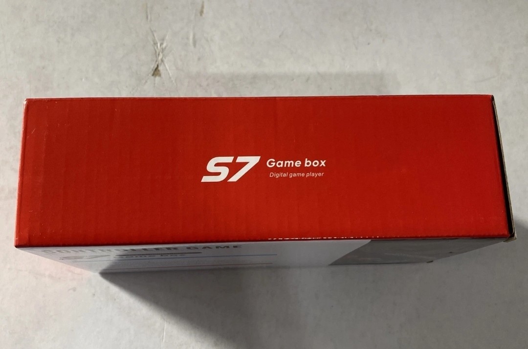 Controller Game S7 Game Box 5.7 inch Display Screen with TV Connect Black White
