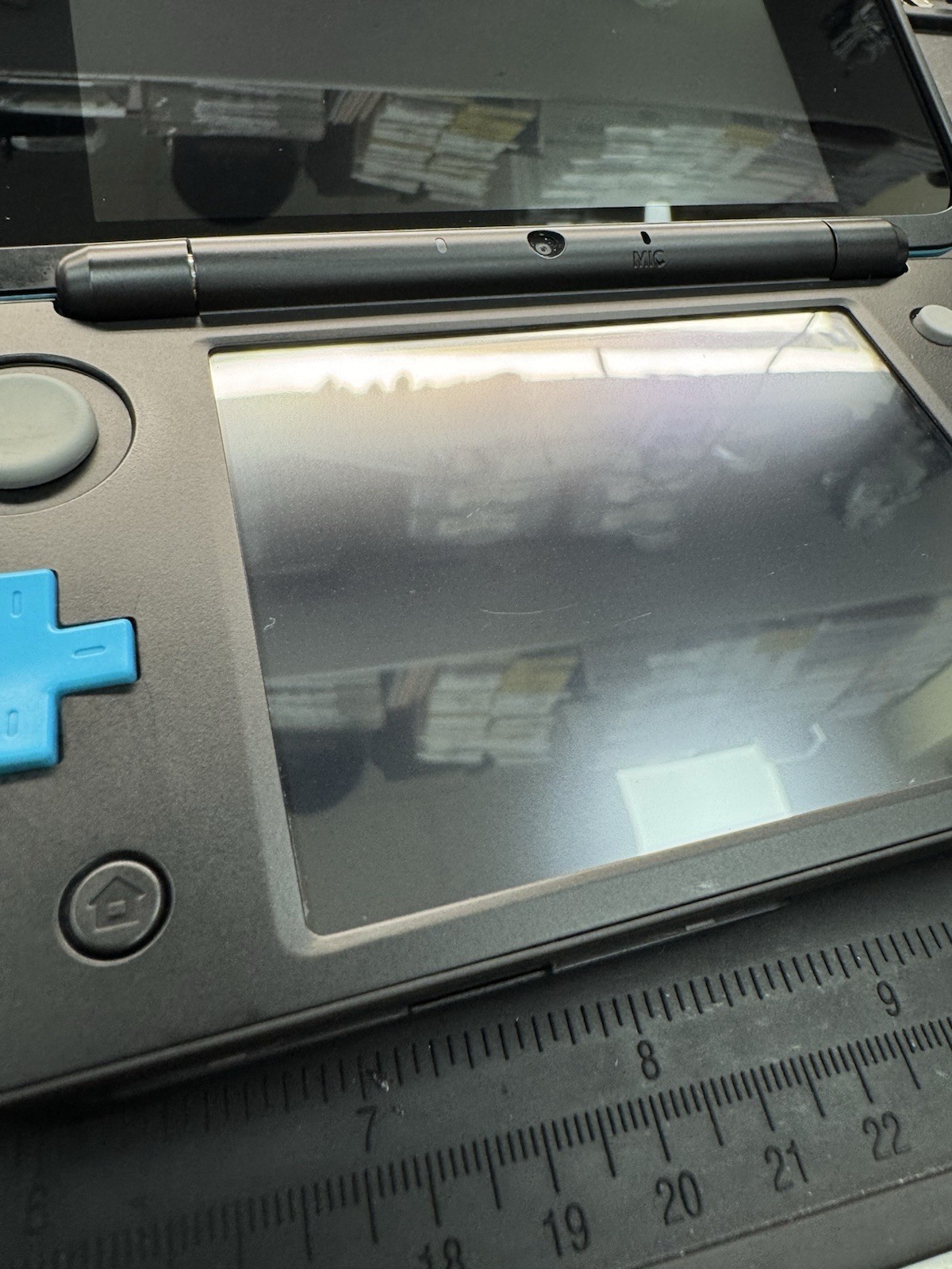 Nintendo 2DS XL JAN-001 Turquoise Black Handheld Game Console 🔒 Parental Lock🔒