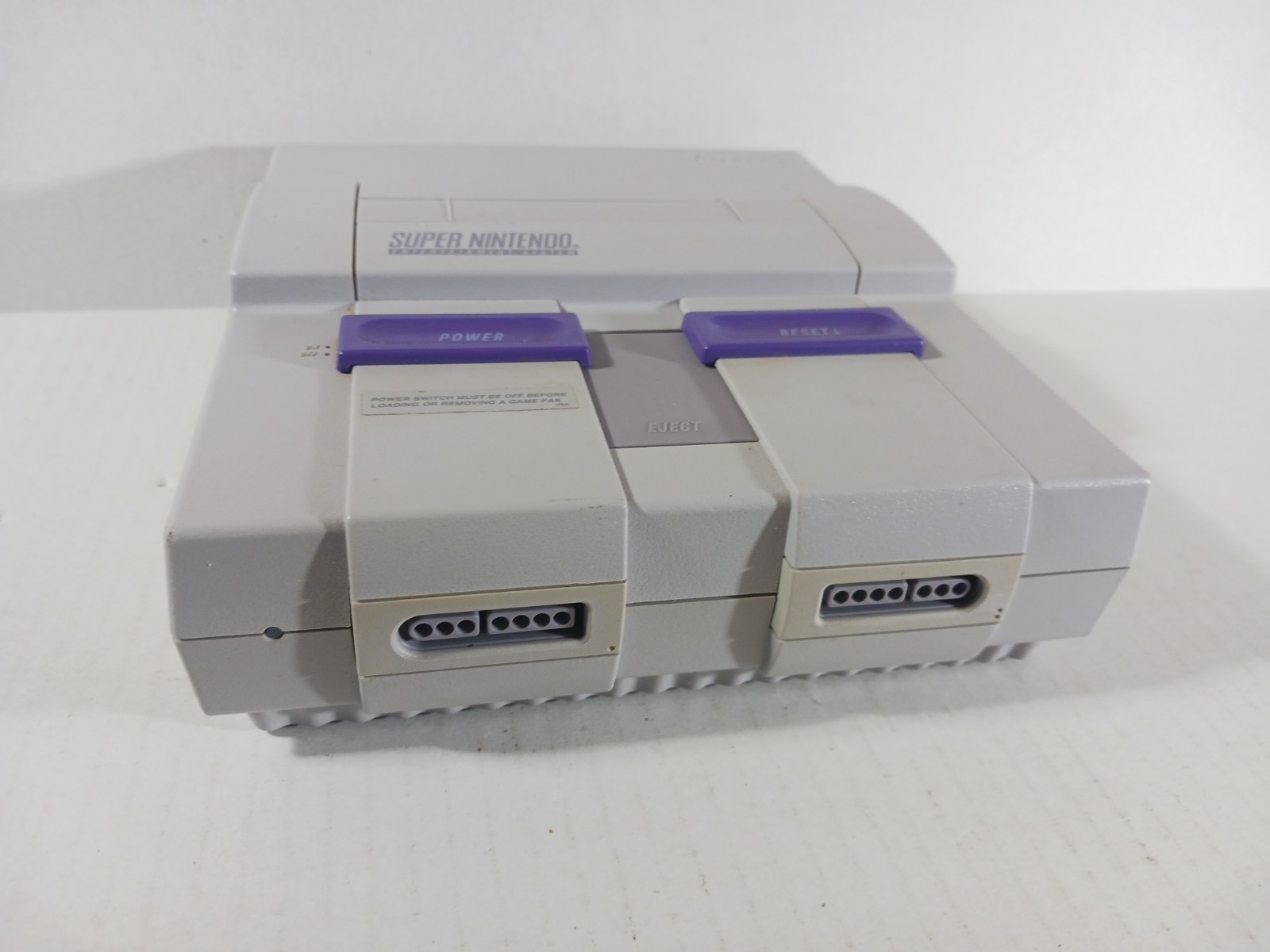 Super Nintendo 1 Chip SNES Console Bundle 1CHIP Lot Controller Cords New Pads