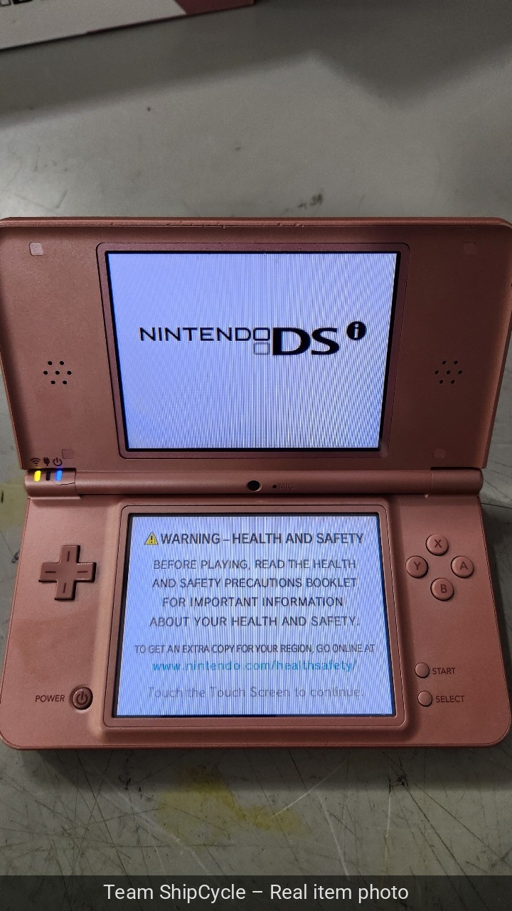 Nintendo DSi XL Metallic Rose In Box Stylus ManualChargerTested Workin G2U
