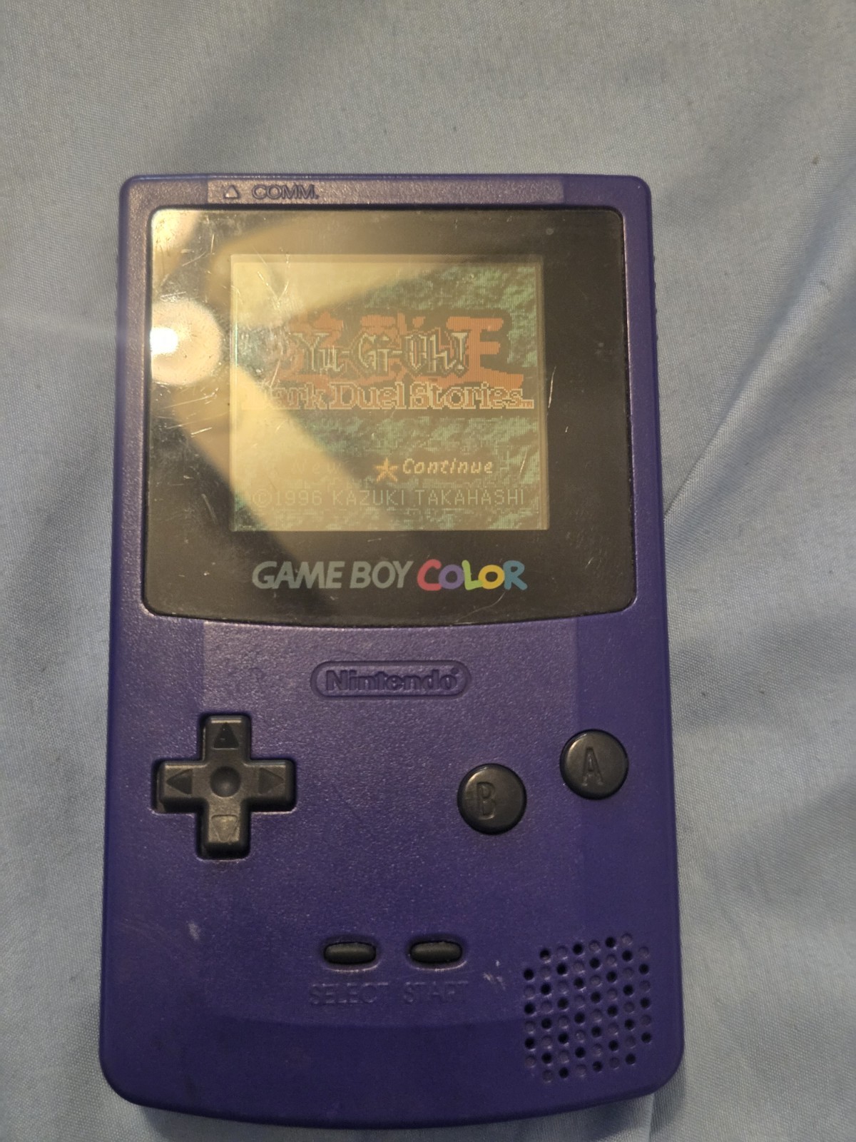 Nintendo Game Boy Color Pokémon Grape Console