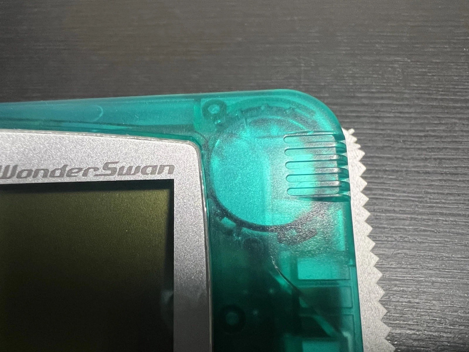 Bandai WonderSwan Clear Green Handheld Working US Seller