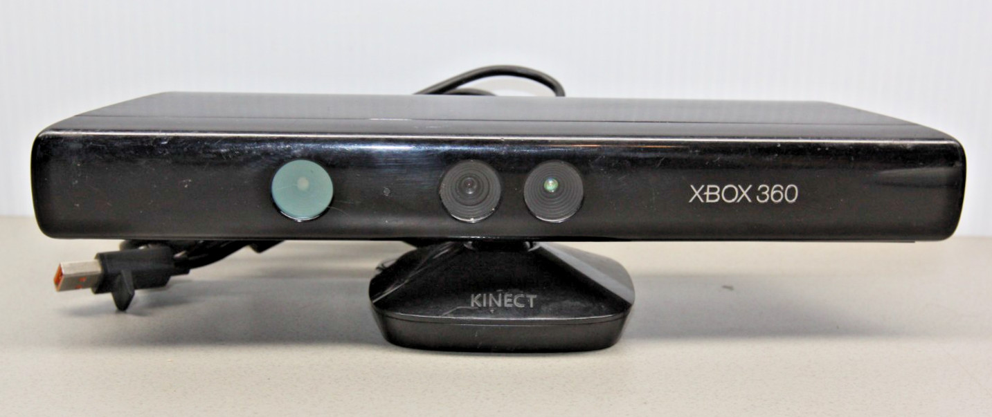 Xbox 360 Slim Gaming Console 1439 Matte Black w/ Controller & Kinect *No HDD