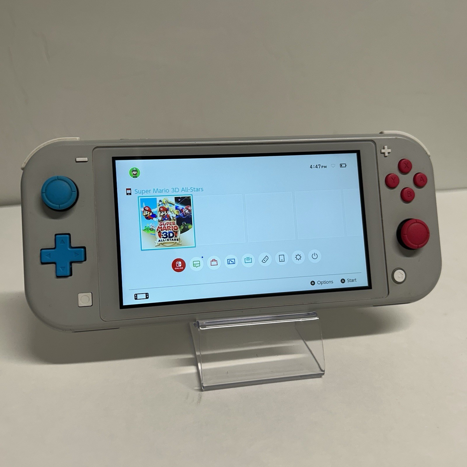 Nintendo Switch Lite Pokémon Sword and Shield Zacian Zamazenta Edition Console