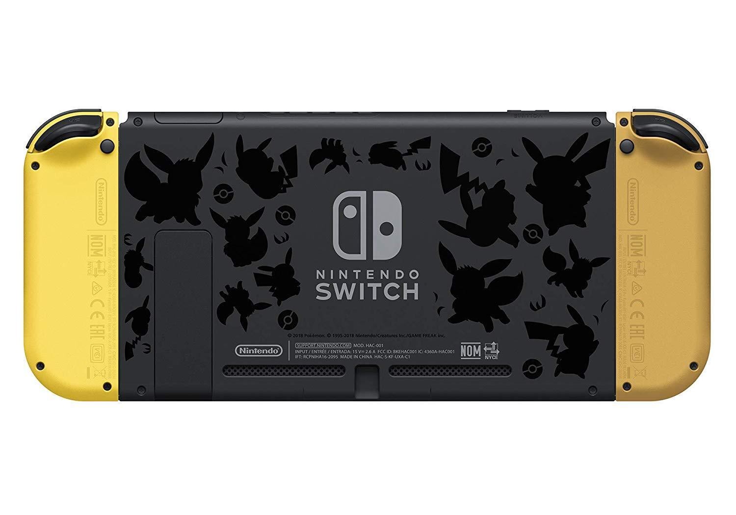 Nintendo Switch Pokemon Let’s Go Eevee Bundle – 32GB System Console w/ Poke Ball