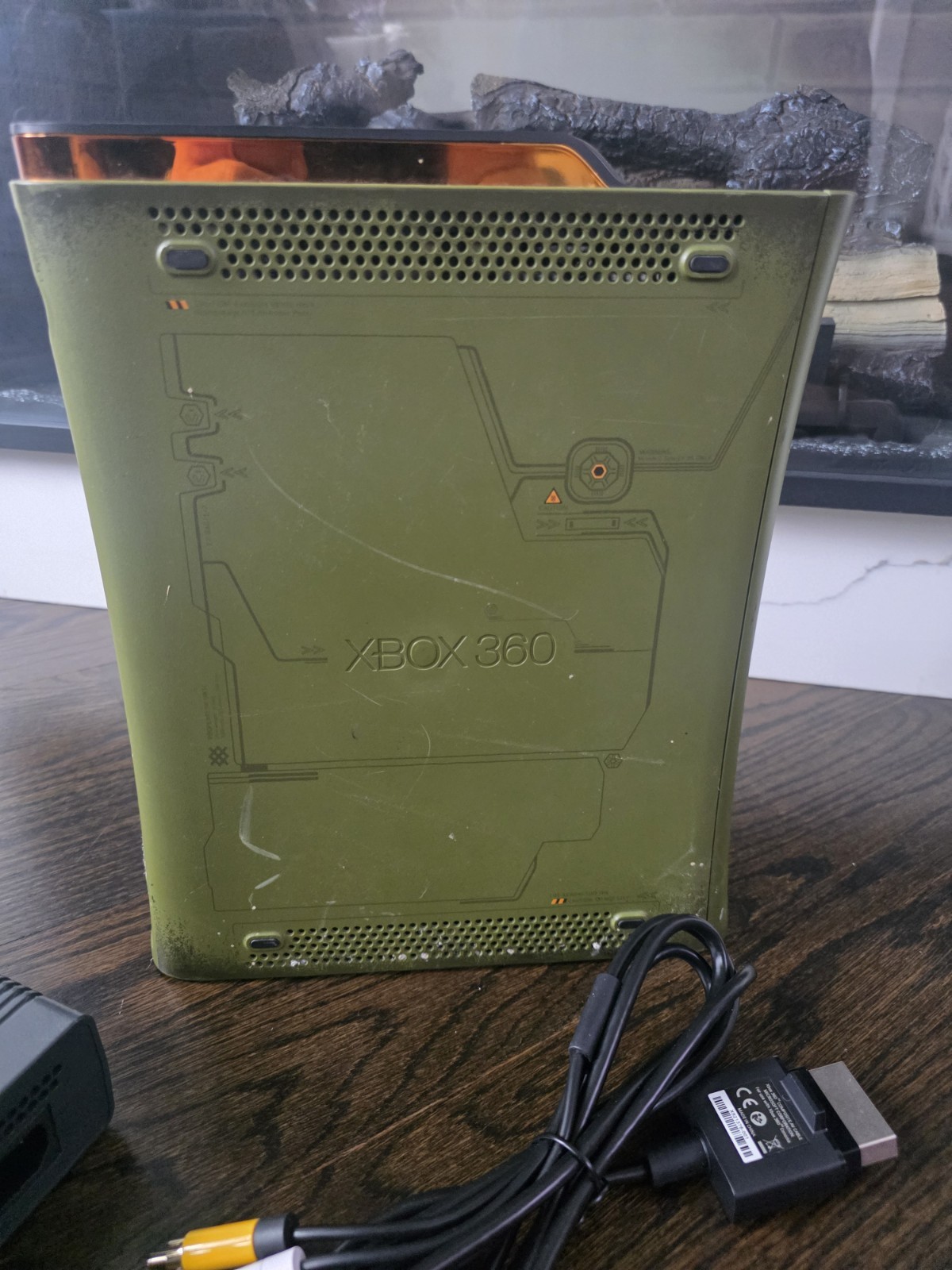 Microsoft Xbox 360 Halo 3 Special Edition Console Green/Gold Tested Working