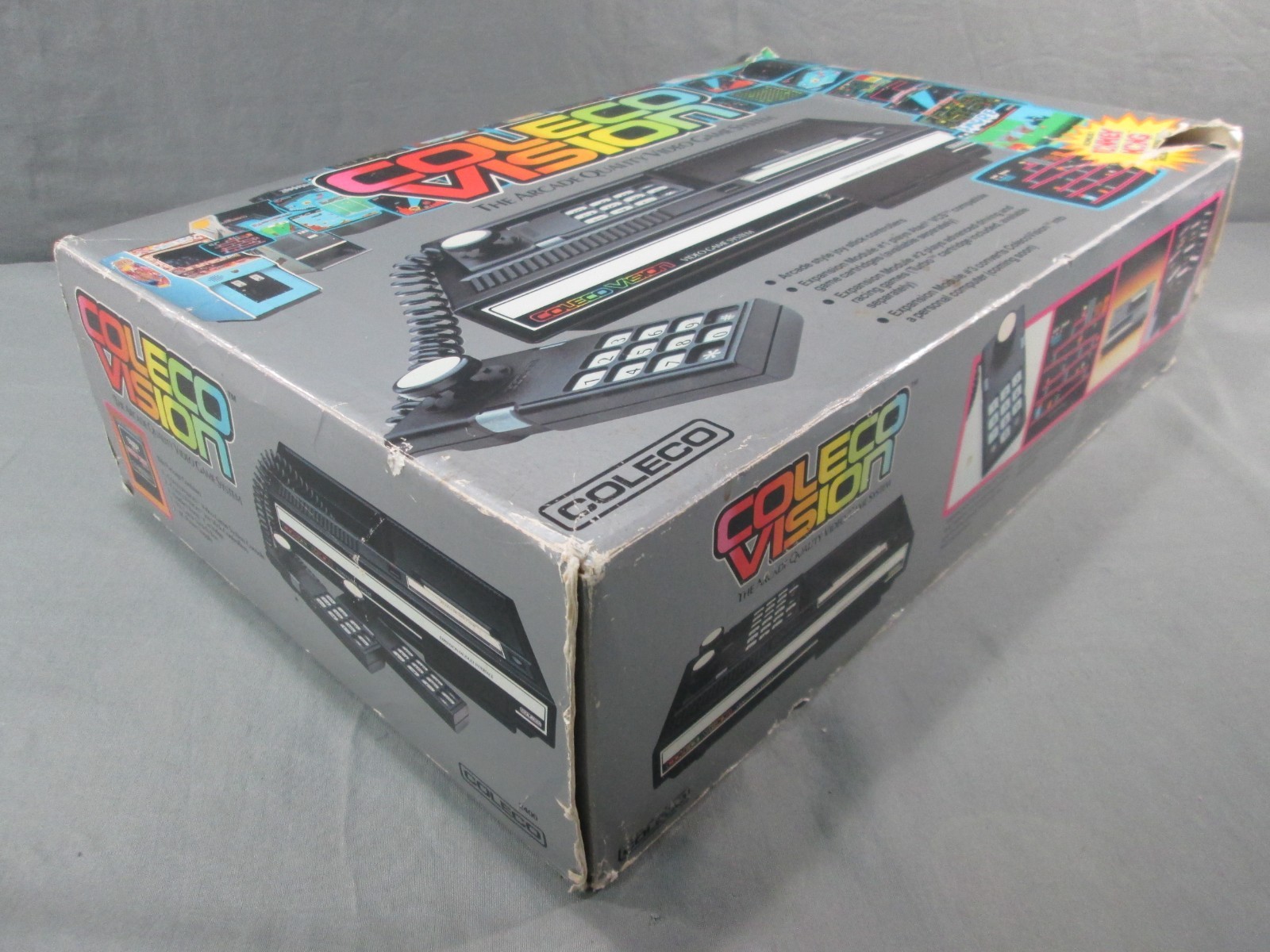 Coleco Vision CONSOLE Complete w/ Box & Inserts TESTED Vintage 1982 #2