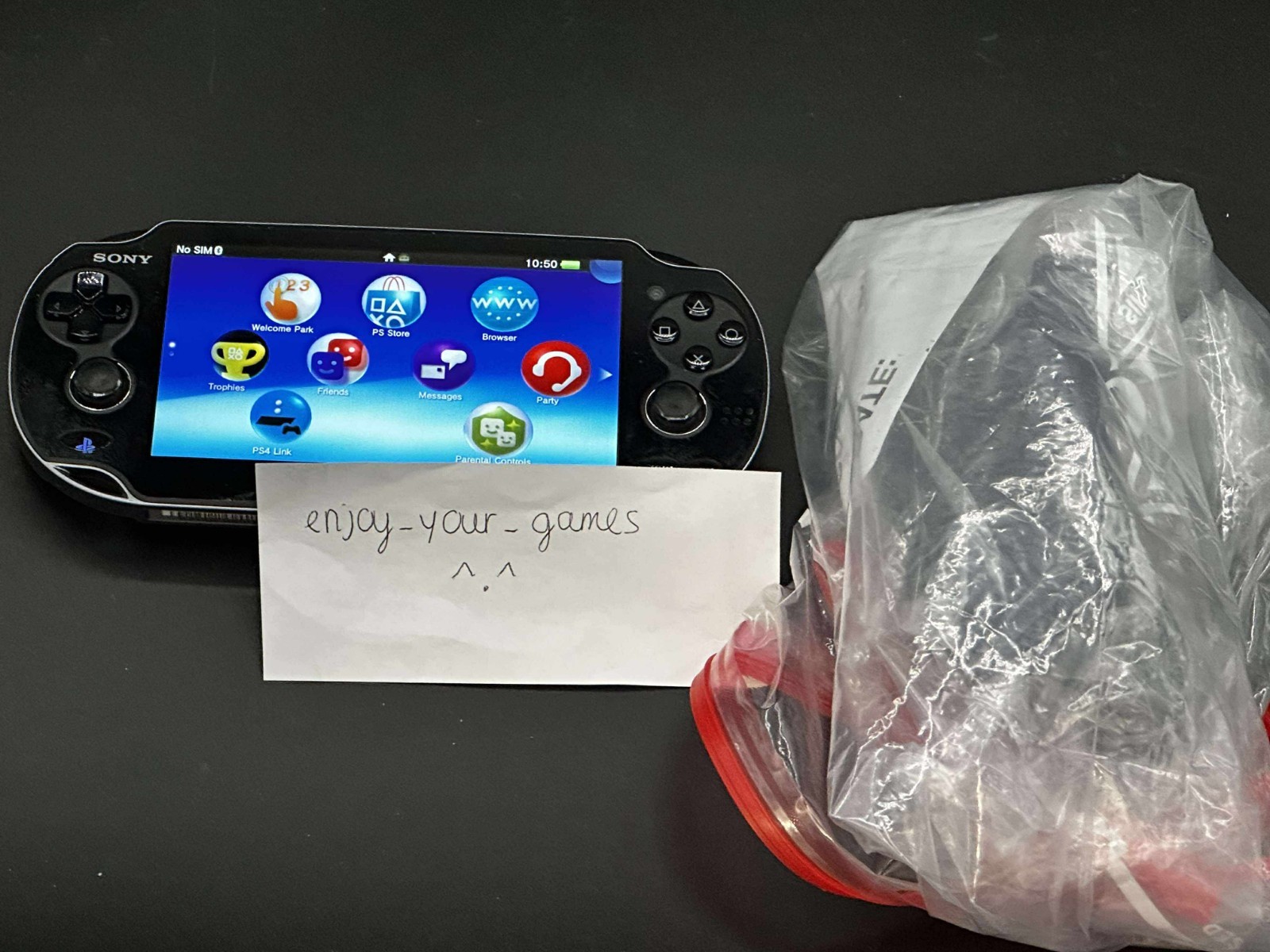 Sony PlayStation PS Vita OLED PCH-1000/1100 Black Used US Seller – SHIP IN 1-DAY