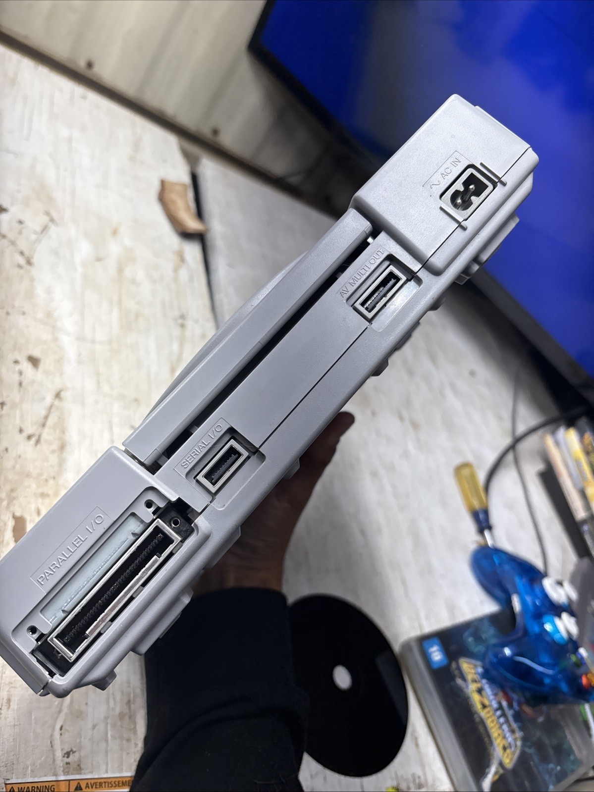 Sony PlayStation Launch Edition Gray Console (SCPH-5001) Powers On Don’t Spin