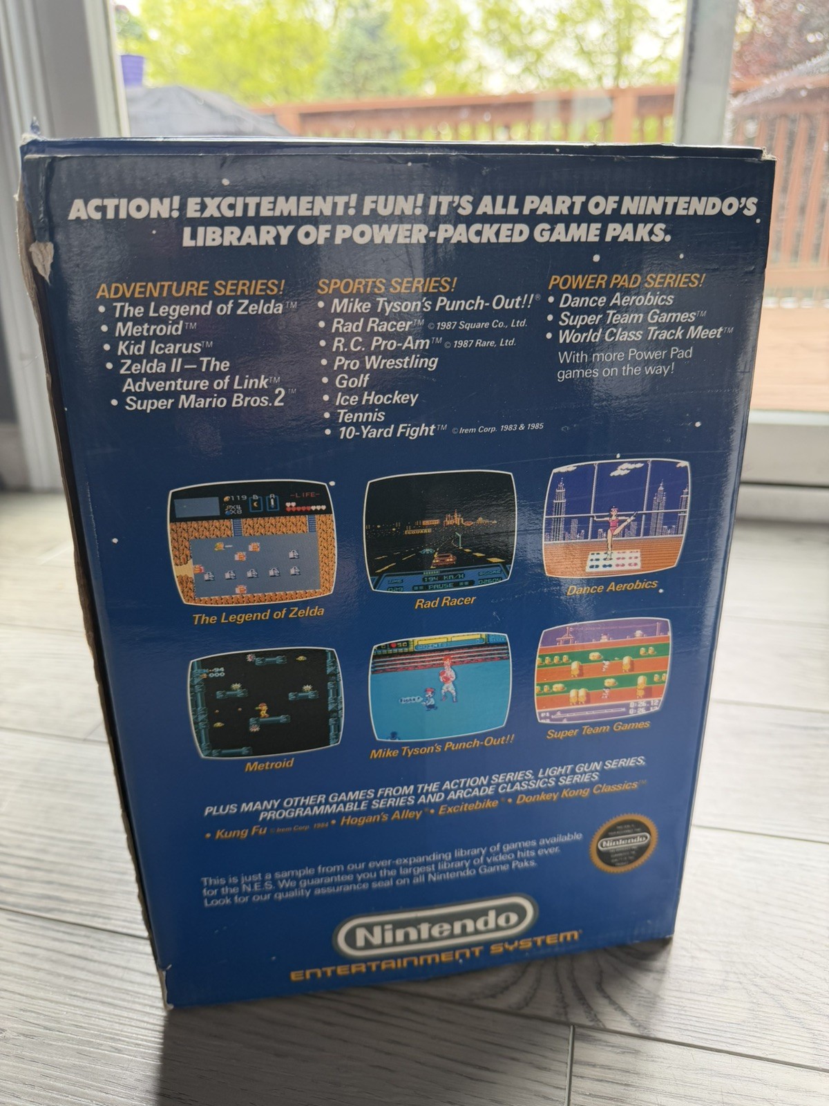 *NES Nintendo Entertainment System Power Set Complete In Box