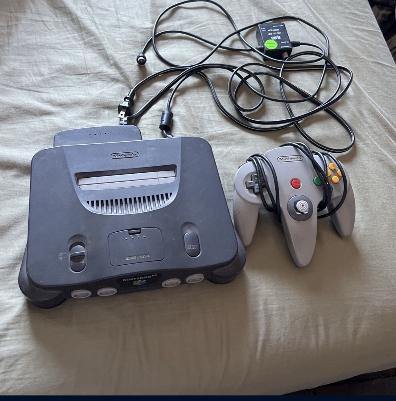 Nintendo 64 Black Console (NTSC-J)