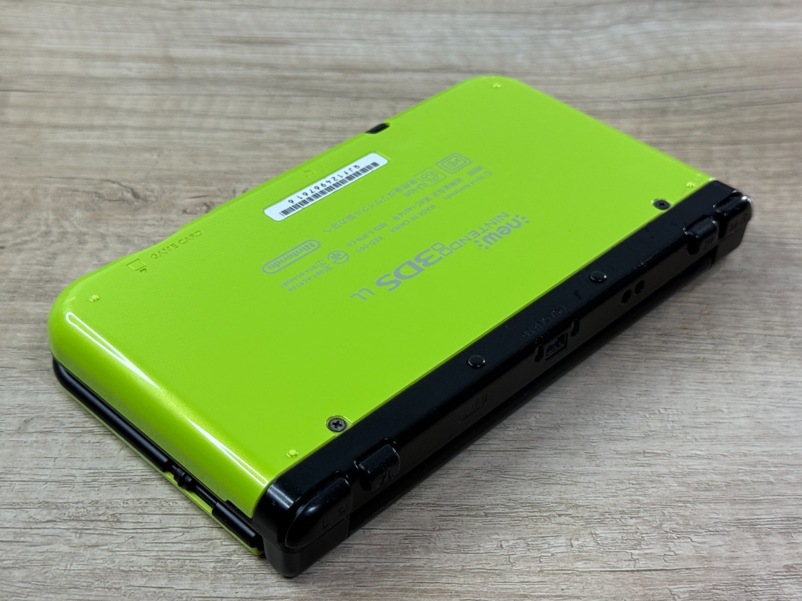 Nintendo New 3DS XL Lime Black Console Tested Japan ver D6034