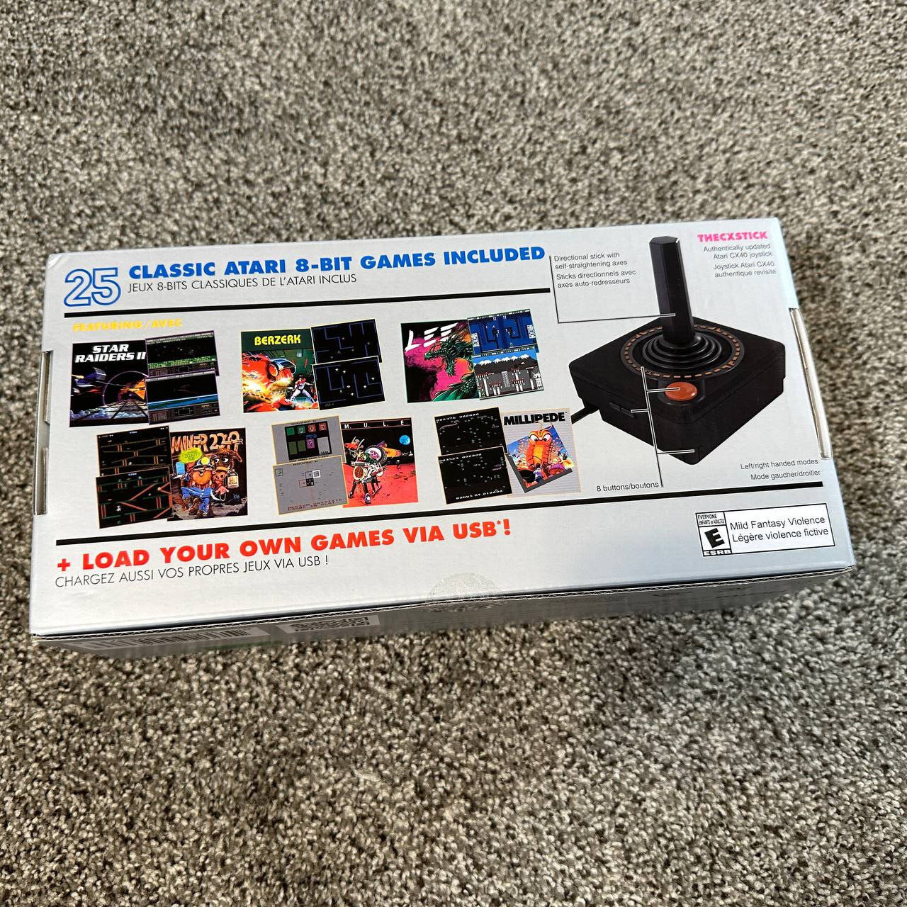 The 400 Mini 2024 Atari Retro 400 Mini Computer Console With 25 Built-in Games