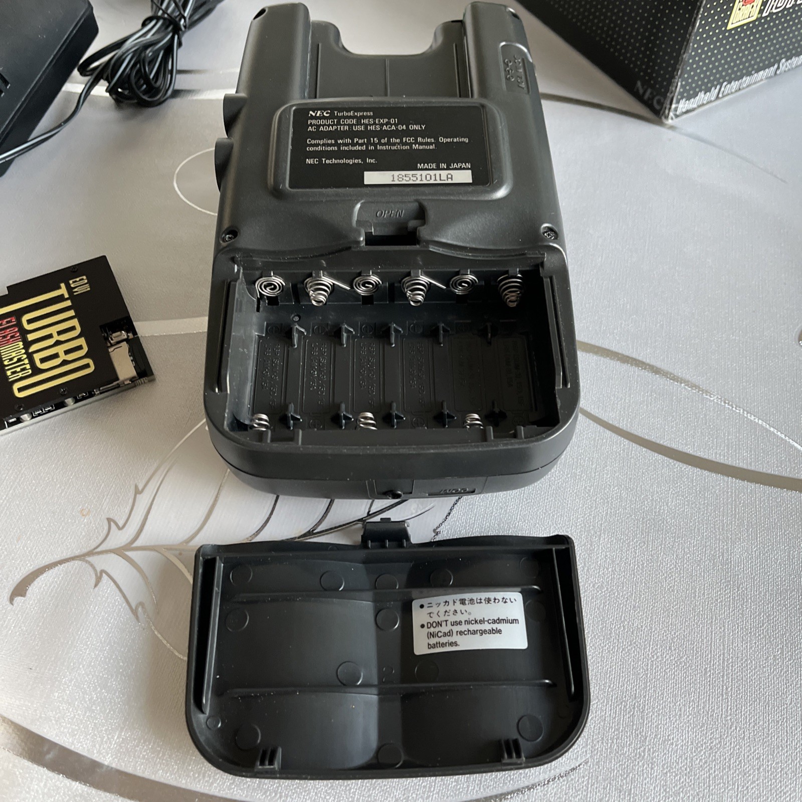 NEC Turbo Express (CIB) + Ever Drive game Card