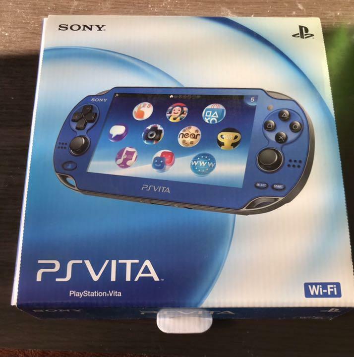 SONY PlayStation PS Vita PCH-1000 ZA04 Sapphire Blue Wi-Fi Boxed «Excellent»