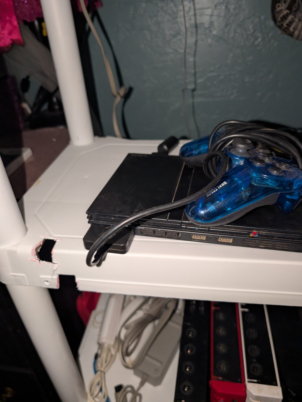 Sony PlayStation 2 Slim Console – Black 4 Games