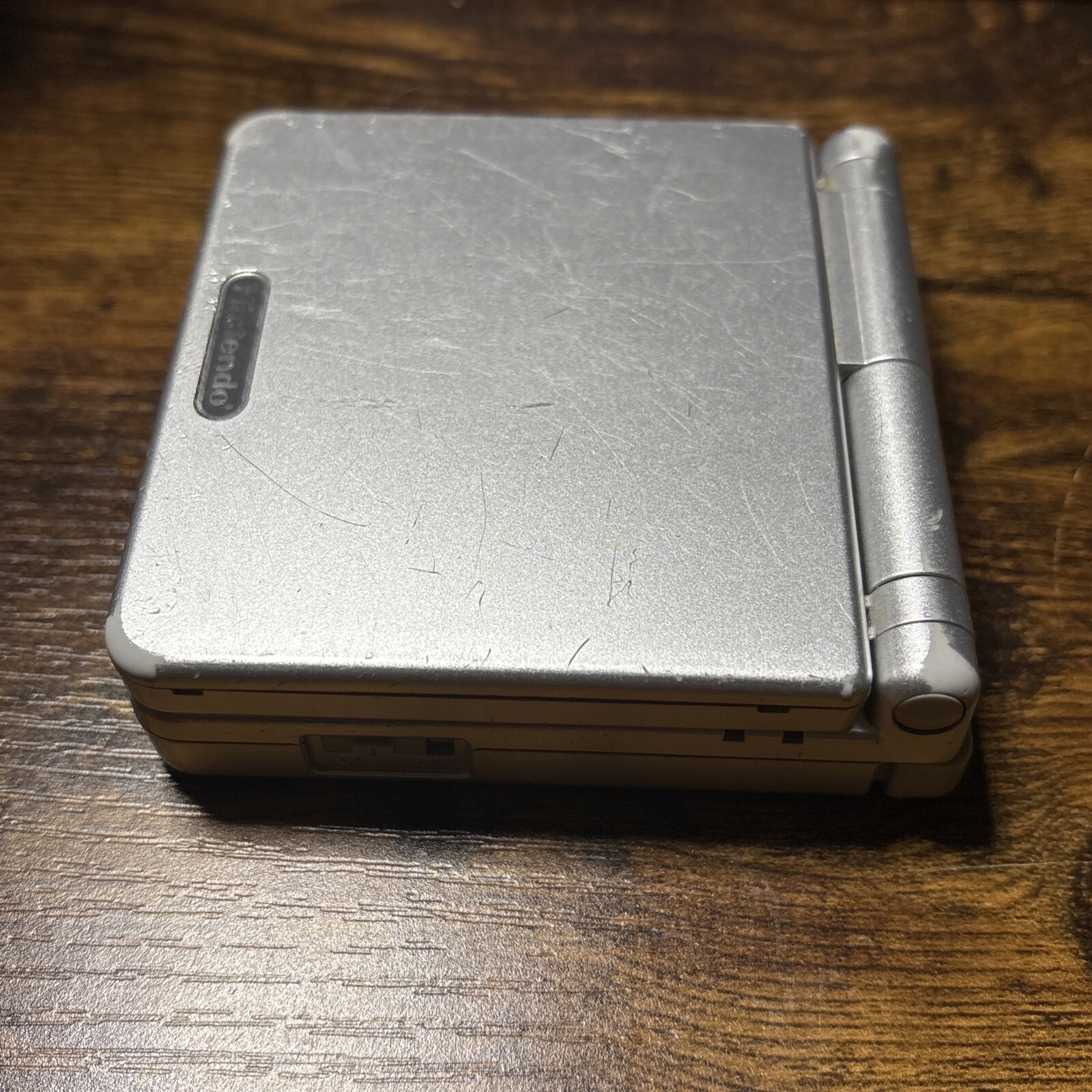 Nintendo Game Boy Advance SP AGS-001 Handheld System – Silver (Japanese Edition)
